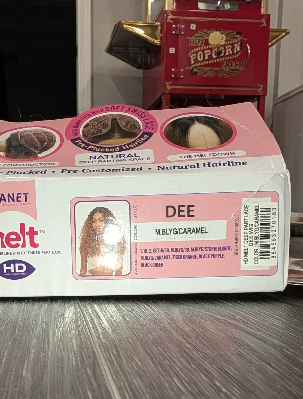 HD Melt Extended Part DEE Lace Front Wig